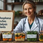 Low-Phosphorus Renal Diet Meal Prep Containers Organized For Dialysis